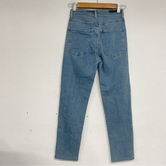 Citizens Humanity Light Wash Anabella High Rise Cigarette Ankle Jeans Womens 25 - Picture 8 of 13
